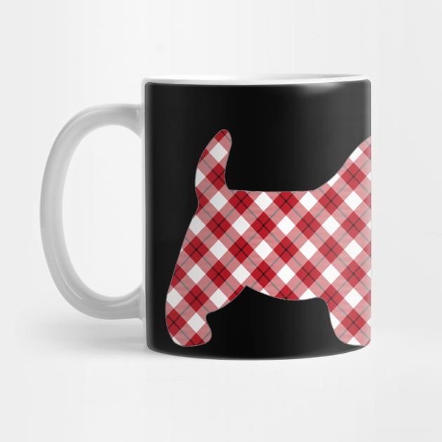 Diagonal Plaid Scotty Dog by Things2followuhome